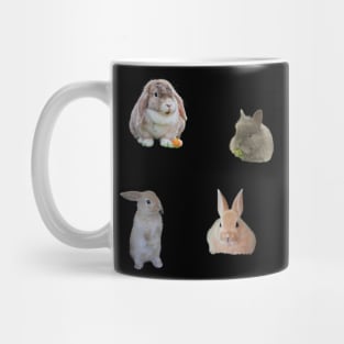 Rabbit Sticker pack 4 Mug